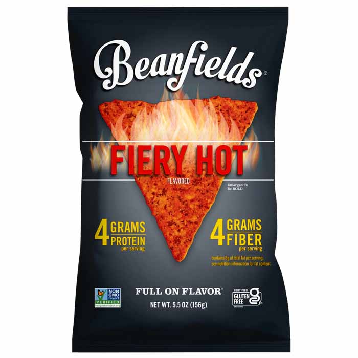 Beanfields - Fiery Hot Bean Chips | Buy Today at PlantX