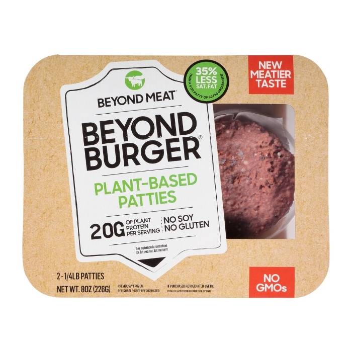Beyond Meat - Plant-Based Burger Patties, 2Ct - Buy It Now!
