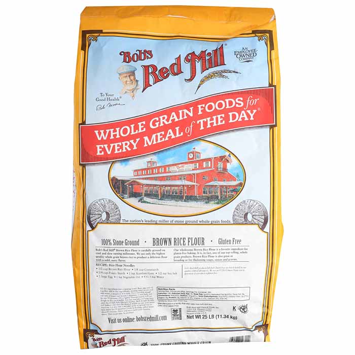 Bob's Red Mill - Gluten-Free Brown Rice Flour | Buy Now at PlantX