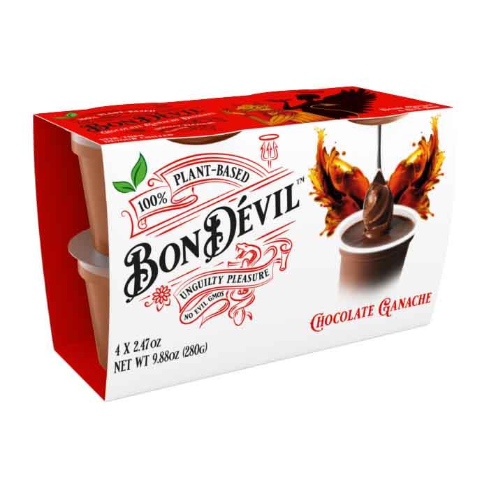Bon Devil - Ganache Chocolate 4Pk, 9.88 oz | Pack of 6