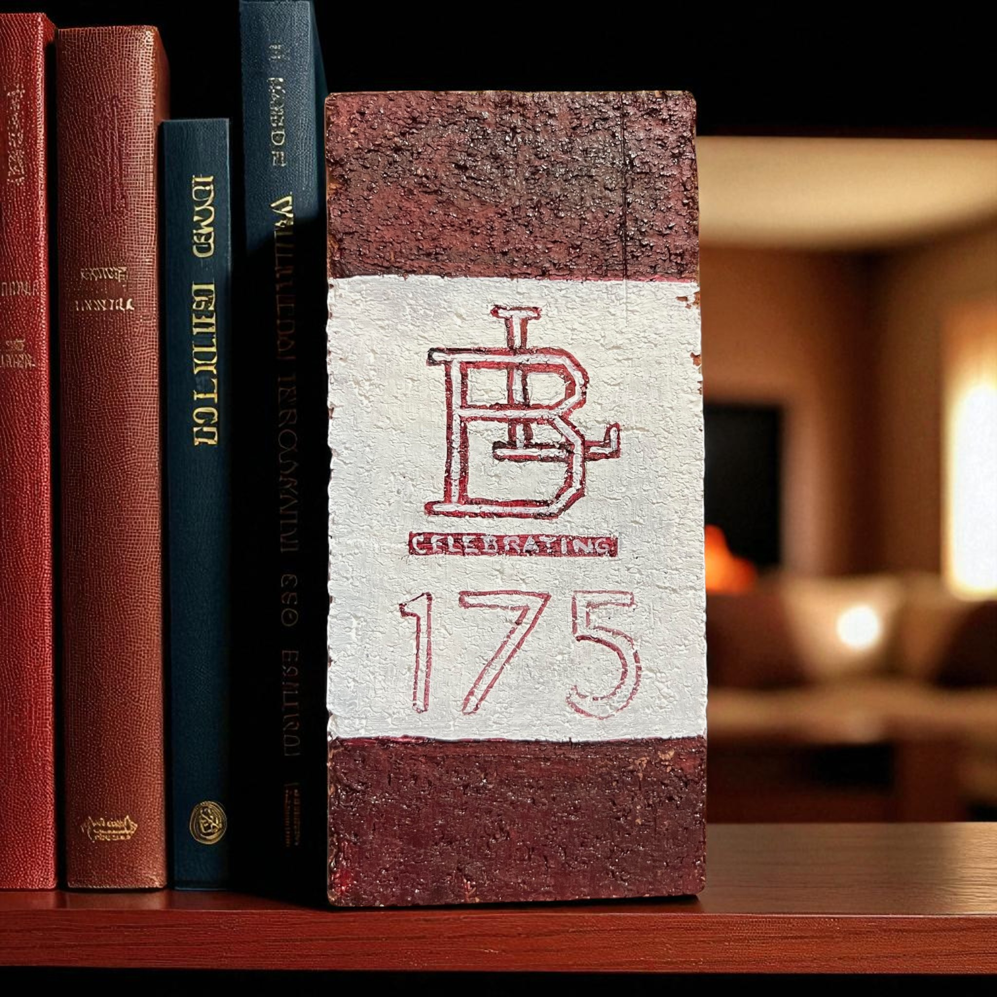 Linda Amtmann Hand Painted Brick- Boy's Latin