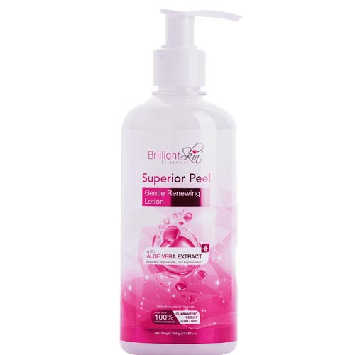 Brilliant Skin Essentials - Superior Peel - Gentle Renewing Lotion with Aloe Vera Extract - 300 G