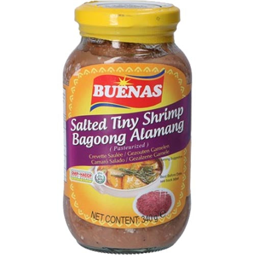 Buenas - Salted Tiny Shrimp - Bagoong Alamang - 340 G