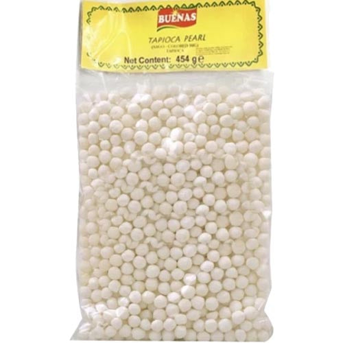 Buenas - Tapioca Pearl (White) - SAGO - BIG - 16 OZ