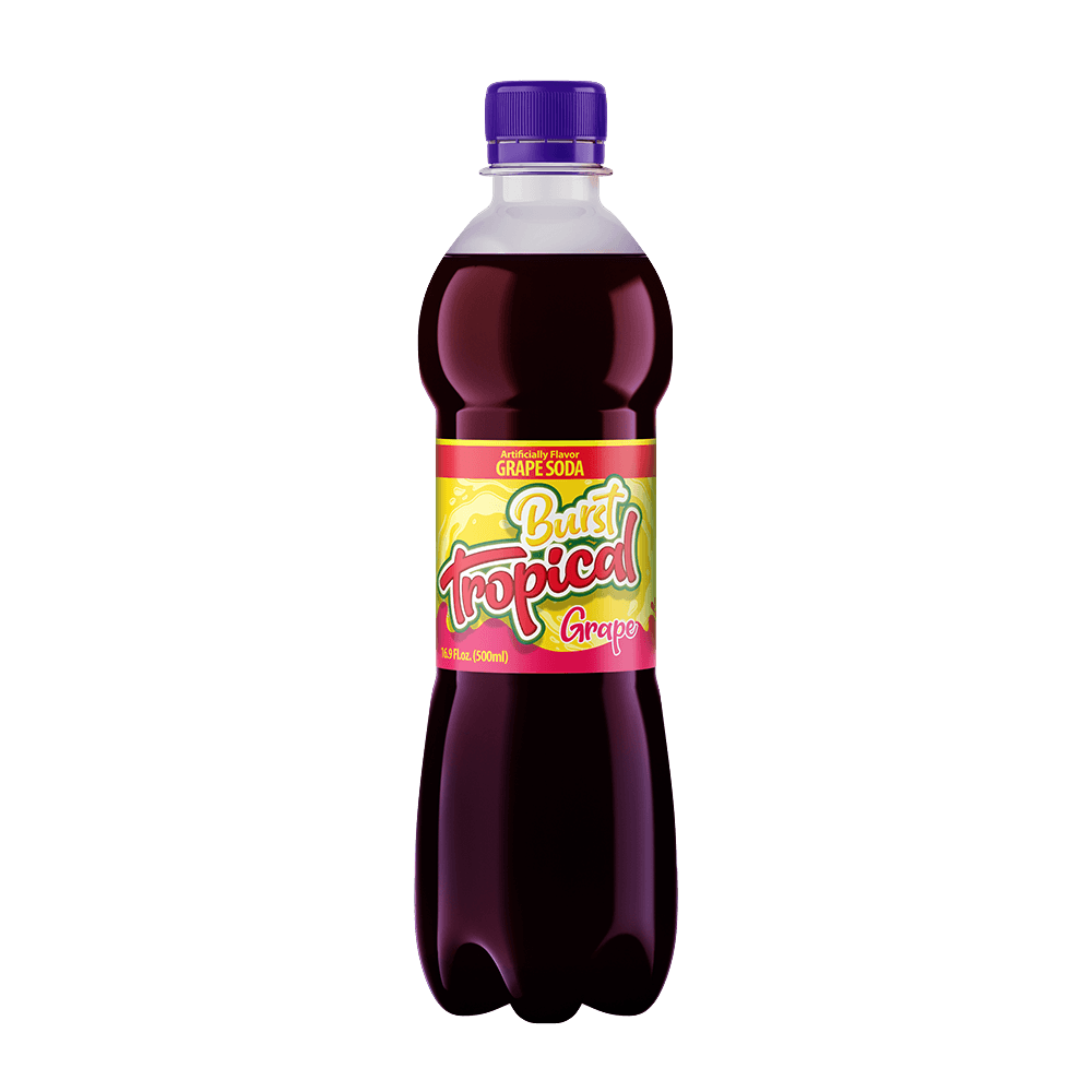 Burst Tropical Grape Soda