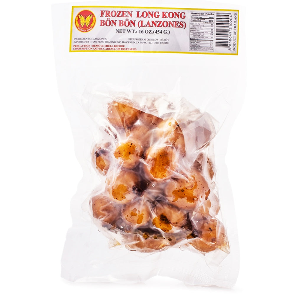 Butterfly Brand - Lanzones - FROZEN - 454 G