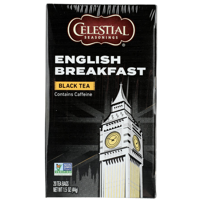 Celestial Seasonings - English Breakfast Black Tea, 20 Bags | Pack of