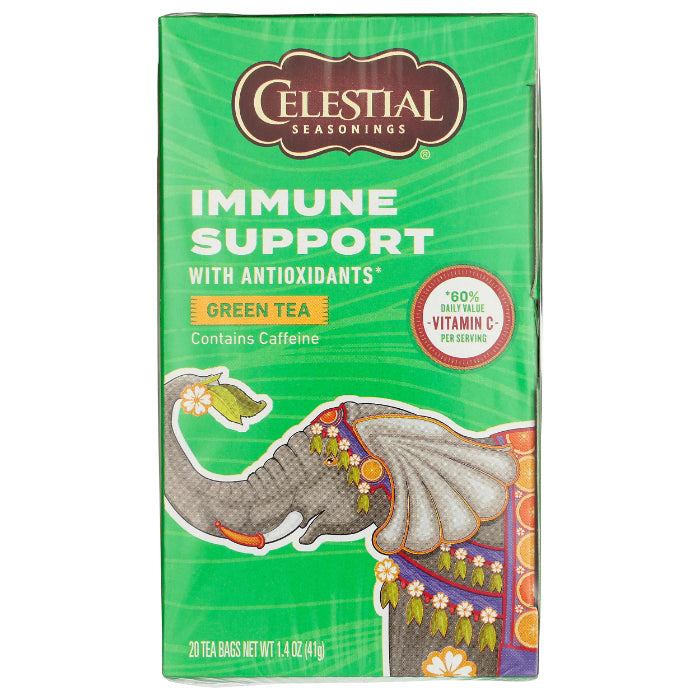 Celestial Seasonings - Green Tea Immune Support with Antioxidants, 20