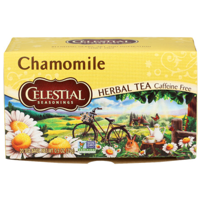 Celestial Seasonings - Herbal Tea Chamomile, 20 Bags | Pack of 6