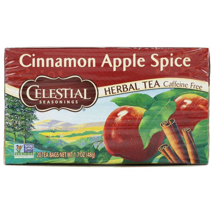 Celestial Seasonings - Herbal Tea Cinnamon Apple Spice, 20 Bags | Pack