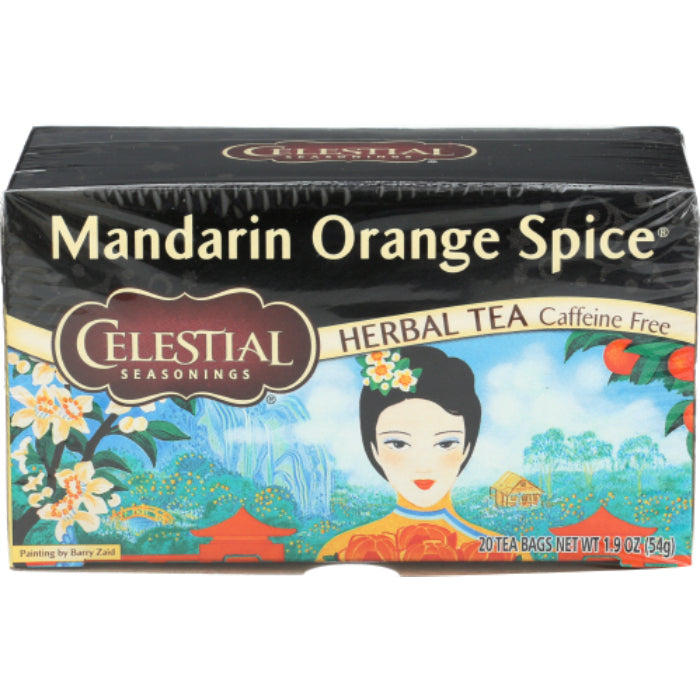 Celestial Seasonings - Herbal Tea Mandarin Orange Spice, 20 Bags | Pac