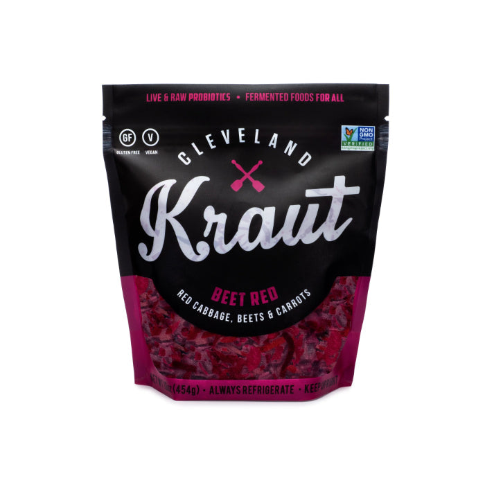 Cleveland Kitchen - Sauerkraut Beet Red, 16 Oz | Pack of 6