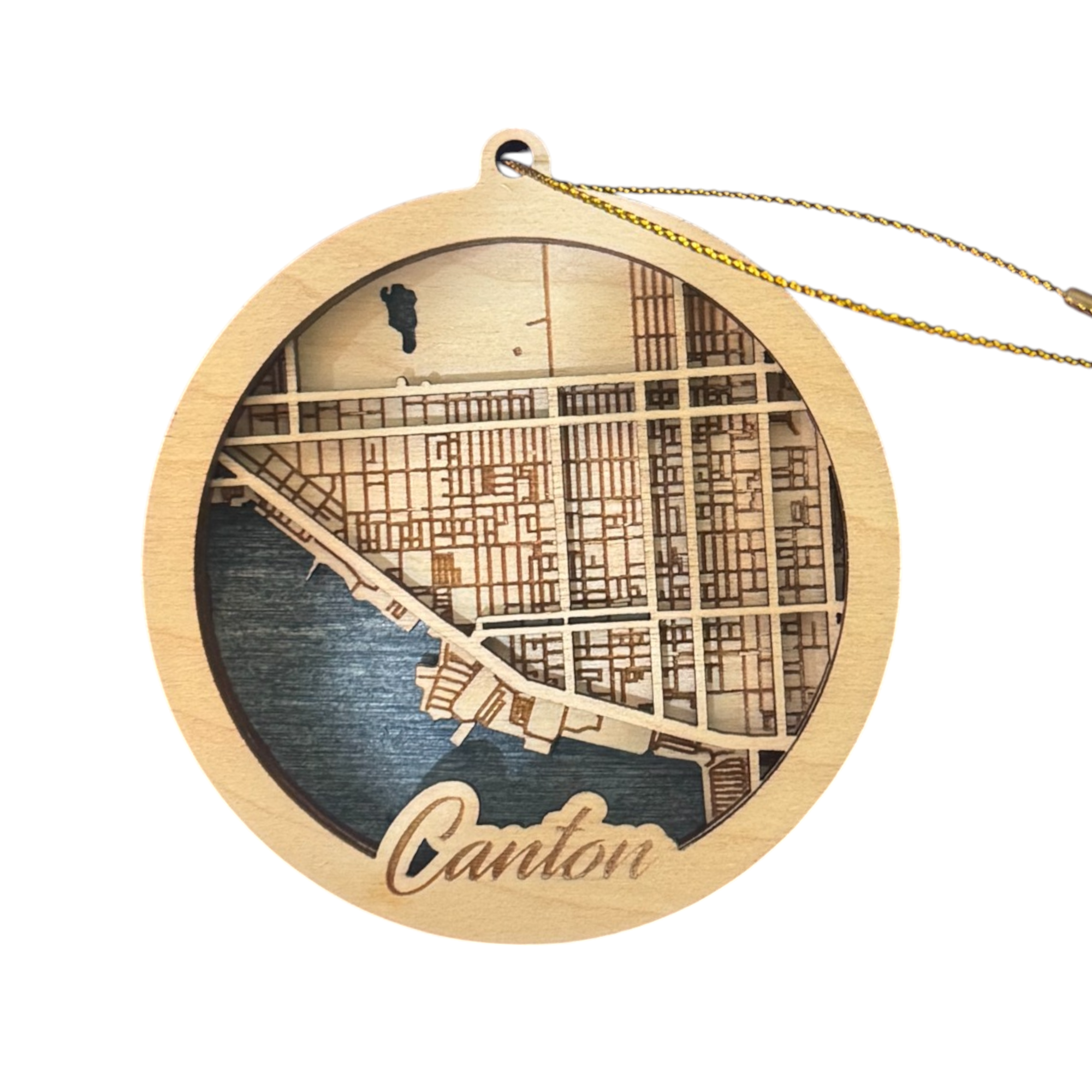 Leroy Christmas Ornaments Canton 3D