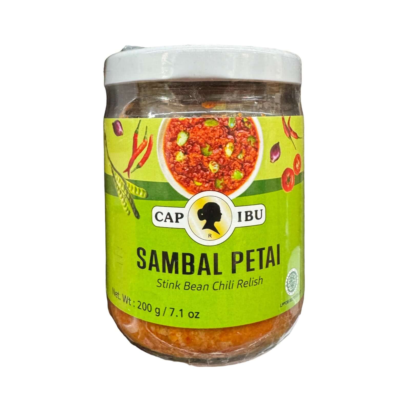 Cap Ibu Sambal Petai - Authentic Stink Bean Chili Relish