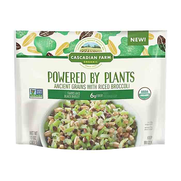 Cascadian Farm - Riced Broccoli Black Barley, 10oz | Pack of 12