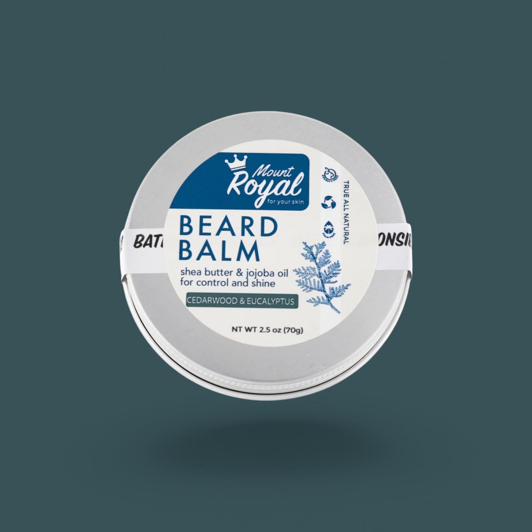 Cedarwood & Eucalyptus Beard Balm – Hydrating & Conditioning Grooming