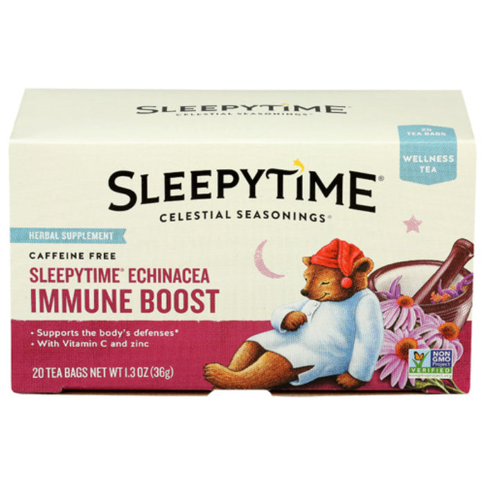 Celestial Seasonings - Wellness Tea Sleepytime Echinacea Immune Boost,