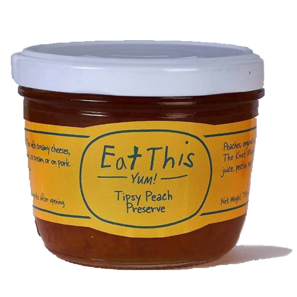 Tipsy Peach Jam - 12-Jars x 7oz