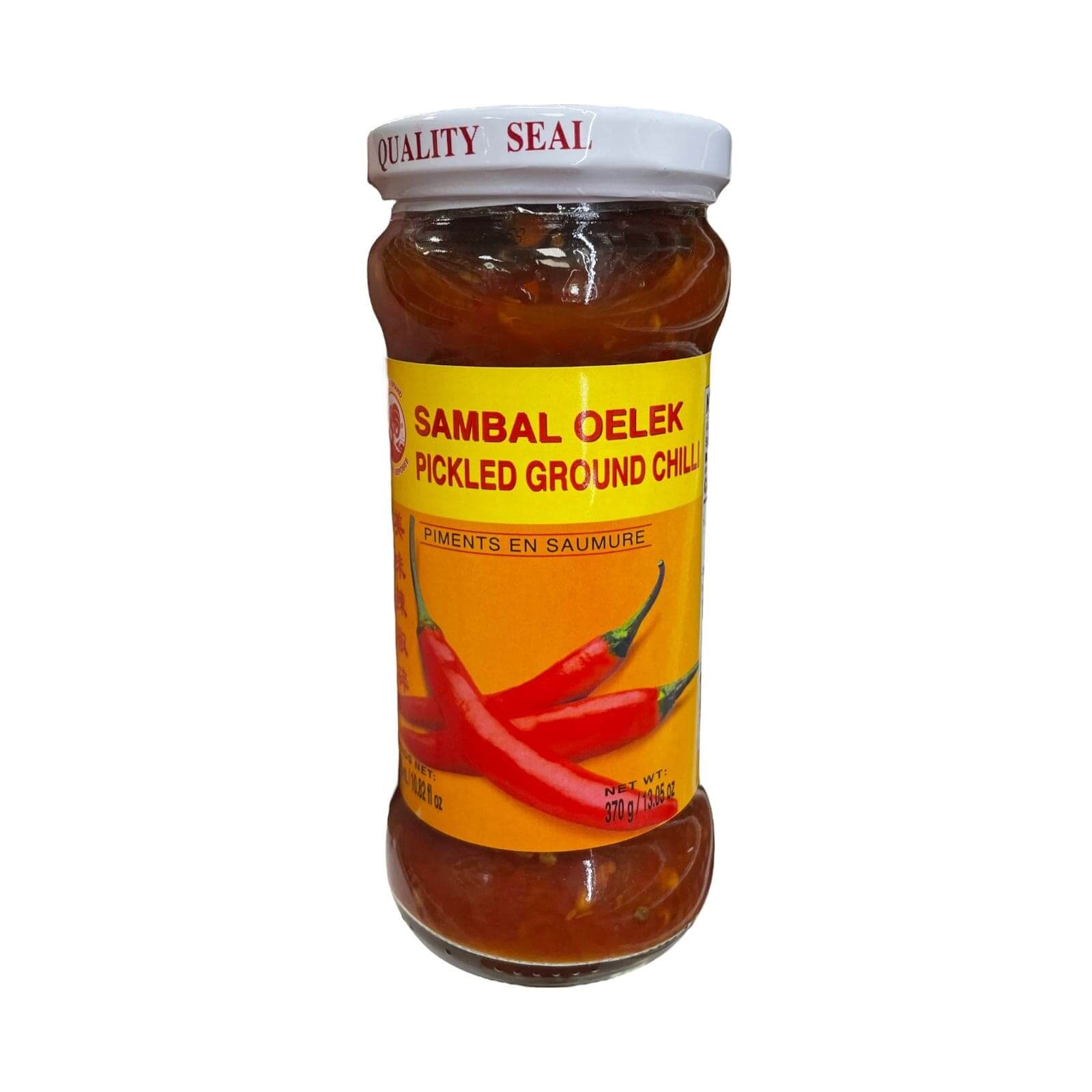 Cock Brand Sambal Oelek Pickled Ground Chilli