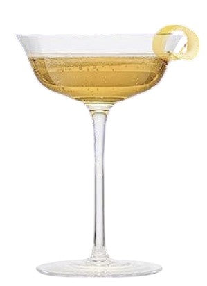 Classy Champagne Cocktail Coupe – Single Glass