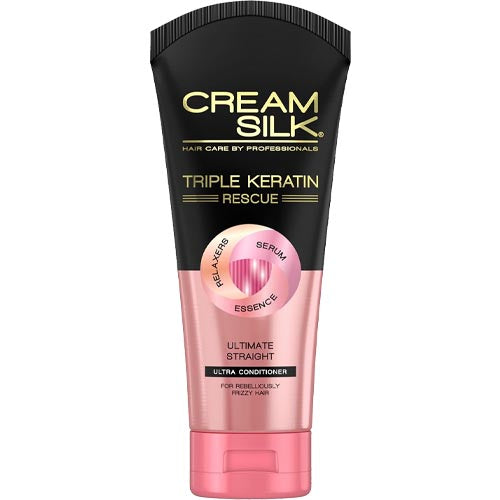 Creamsilk - Triple Keratin - Rescue - Ultimate Straight - Ultra Conditioner