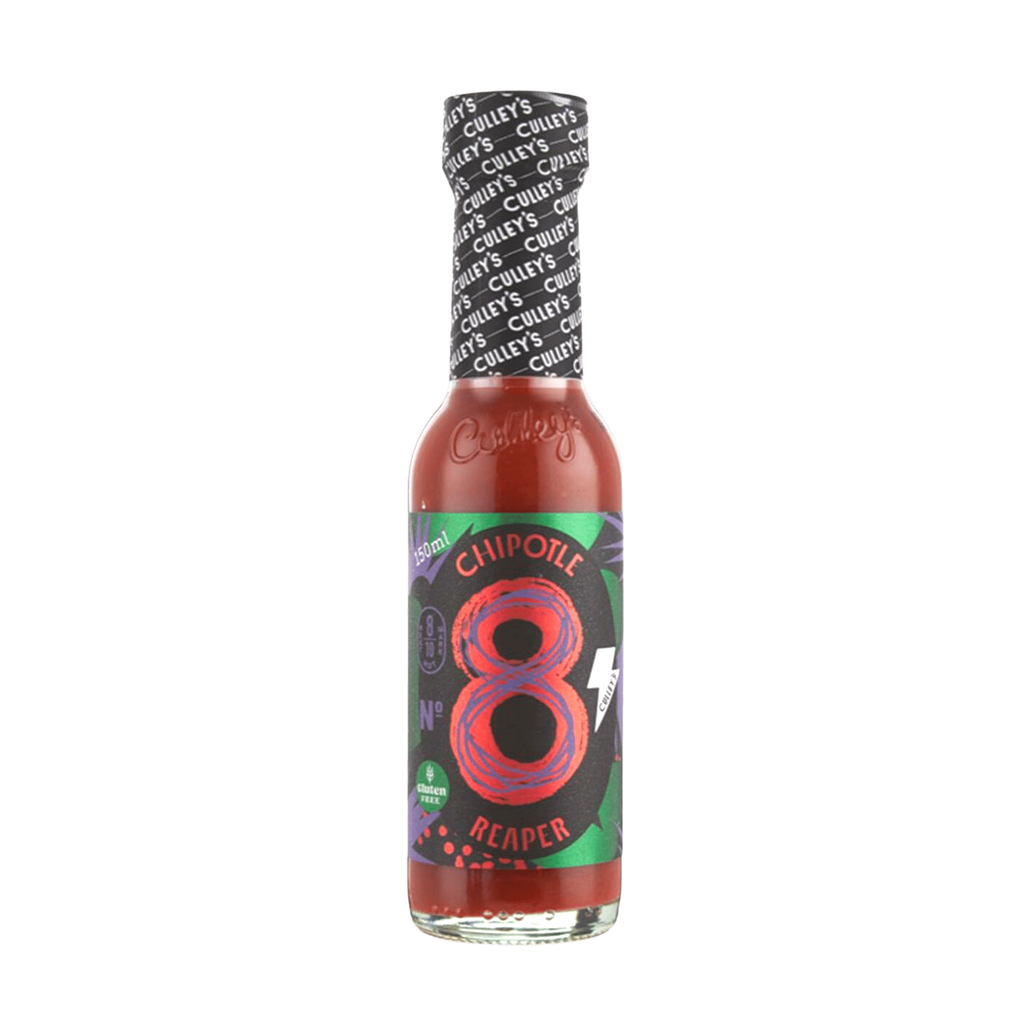 Culley's No. 8 Chipotle Reaper Hot Sauce