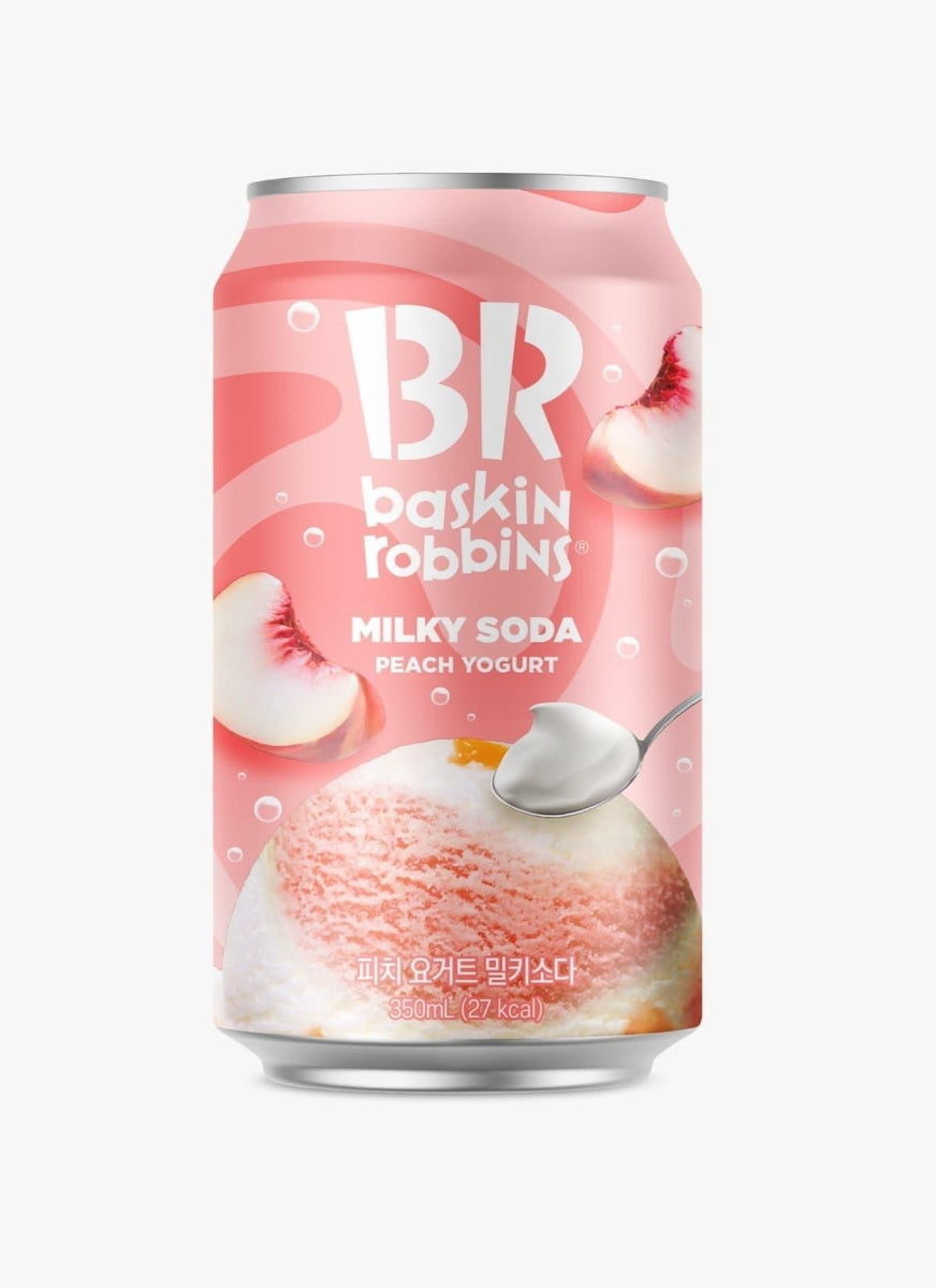 Baskin Robbins Peach Yogurt Milky Soda