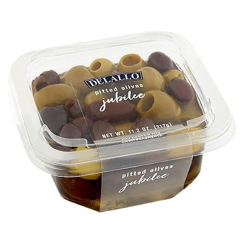 Delallo - Olives Jubilee In Oil, 11.2 Oz | Pack of 8