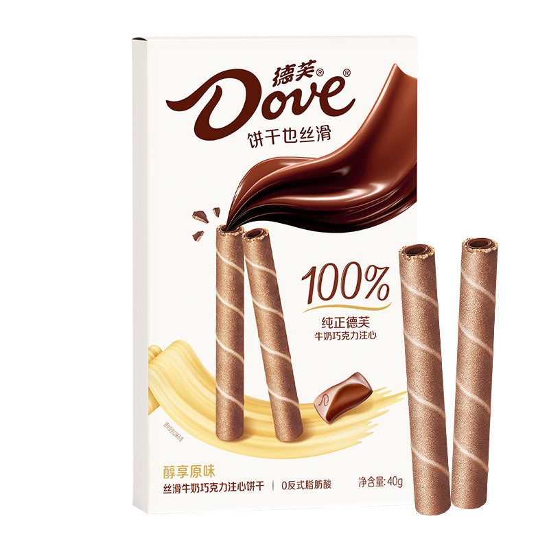 Dove Milk Chocolate-Filled Cookies 40g