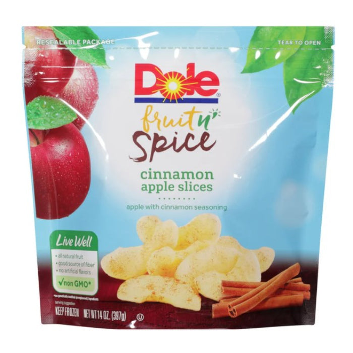 Dole - Fruit Cinnamon Apple Slices, 14 Oz (Pack Of 8)