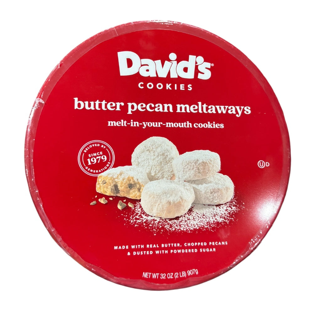 David's Cookies Butter Pecan Meltaways