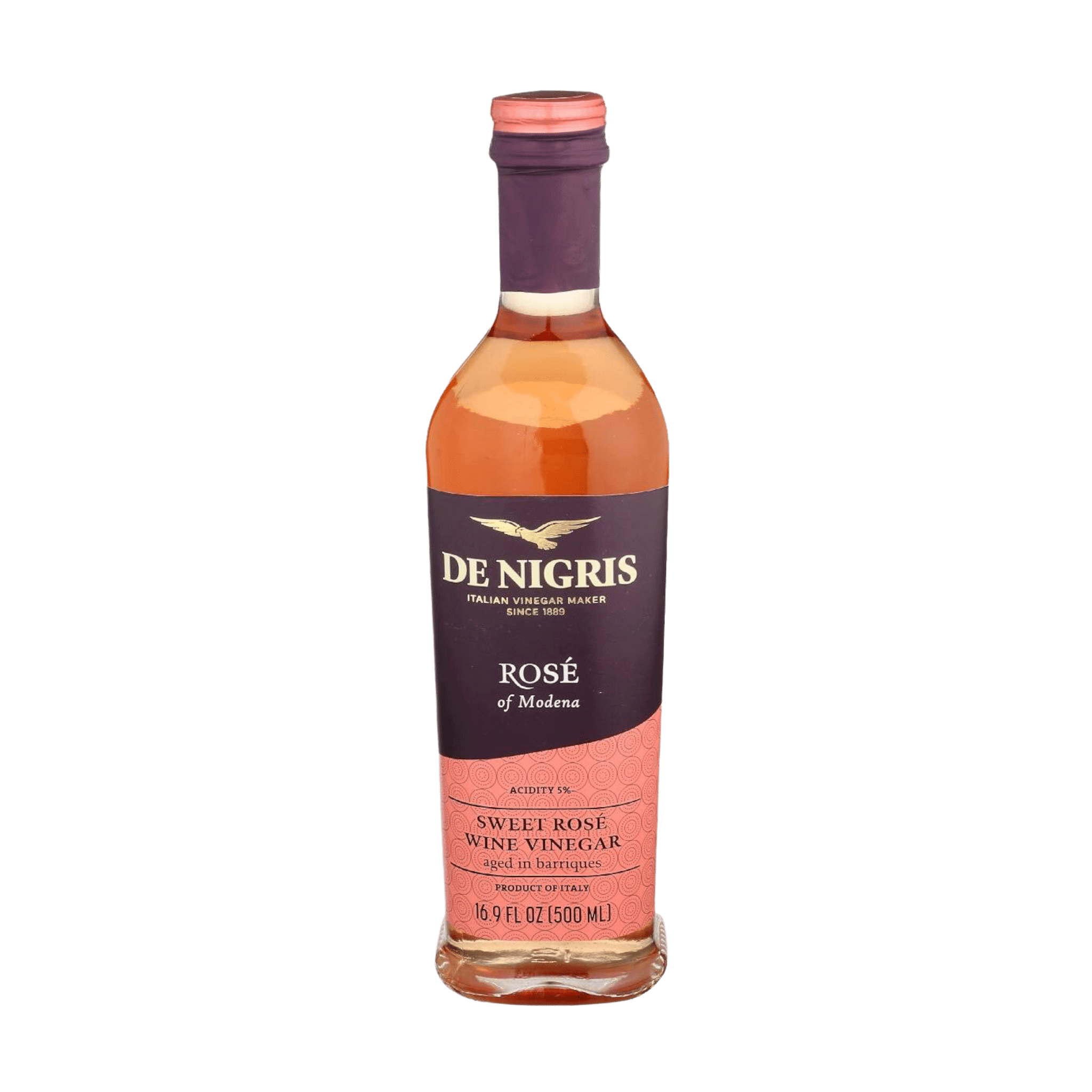 De Nigris Sweet Rose Wine Vinegar
