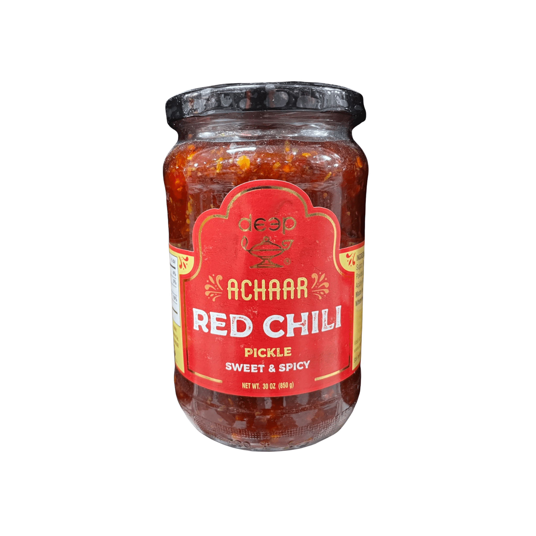 Deep Red Chili Pickle (Sweet & Spicy)
