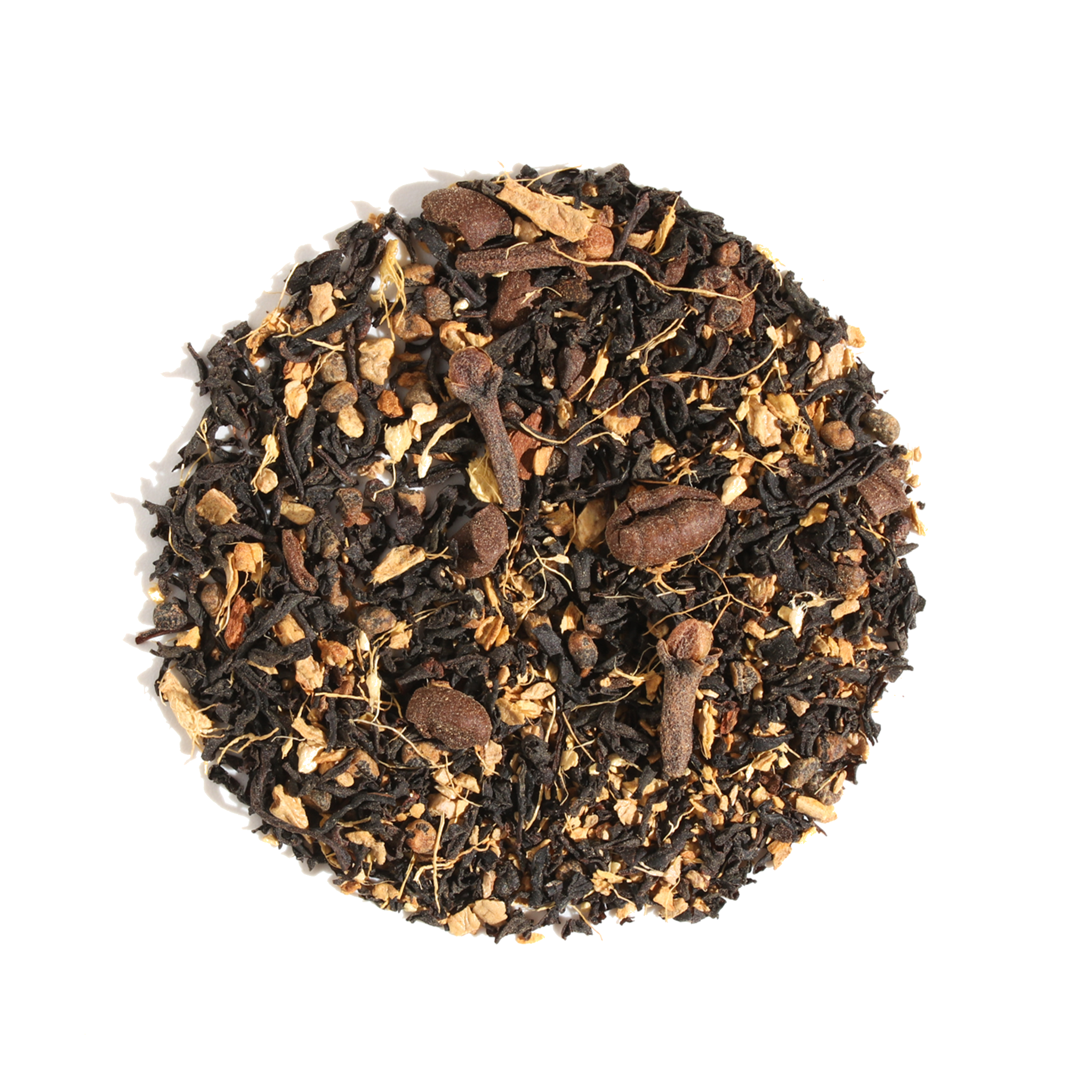 Dirty Chai (Masala Chai + Coffee Beans)