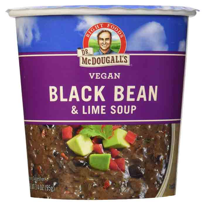 Dr. McDougall’s | Healthy Vegan Black Bean & Lime Soup