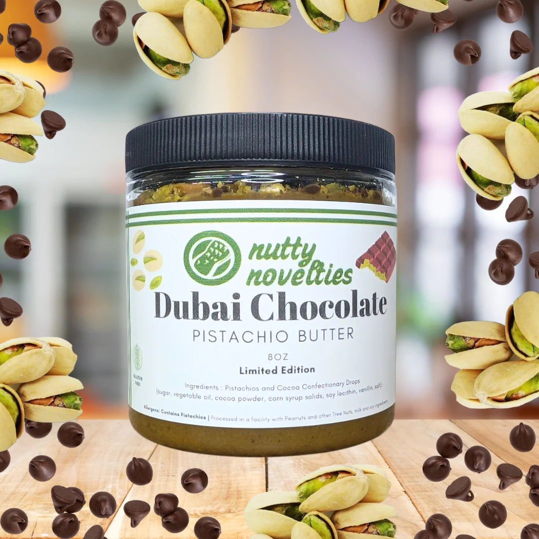 Nutty Novelties Dubai Chocolate Pistachio Butter