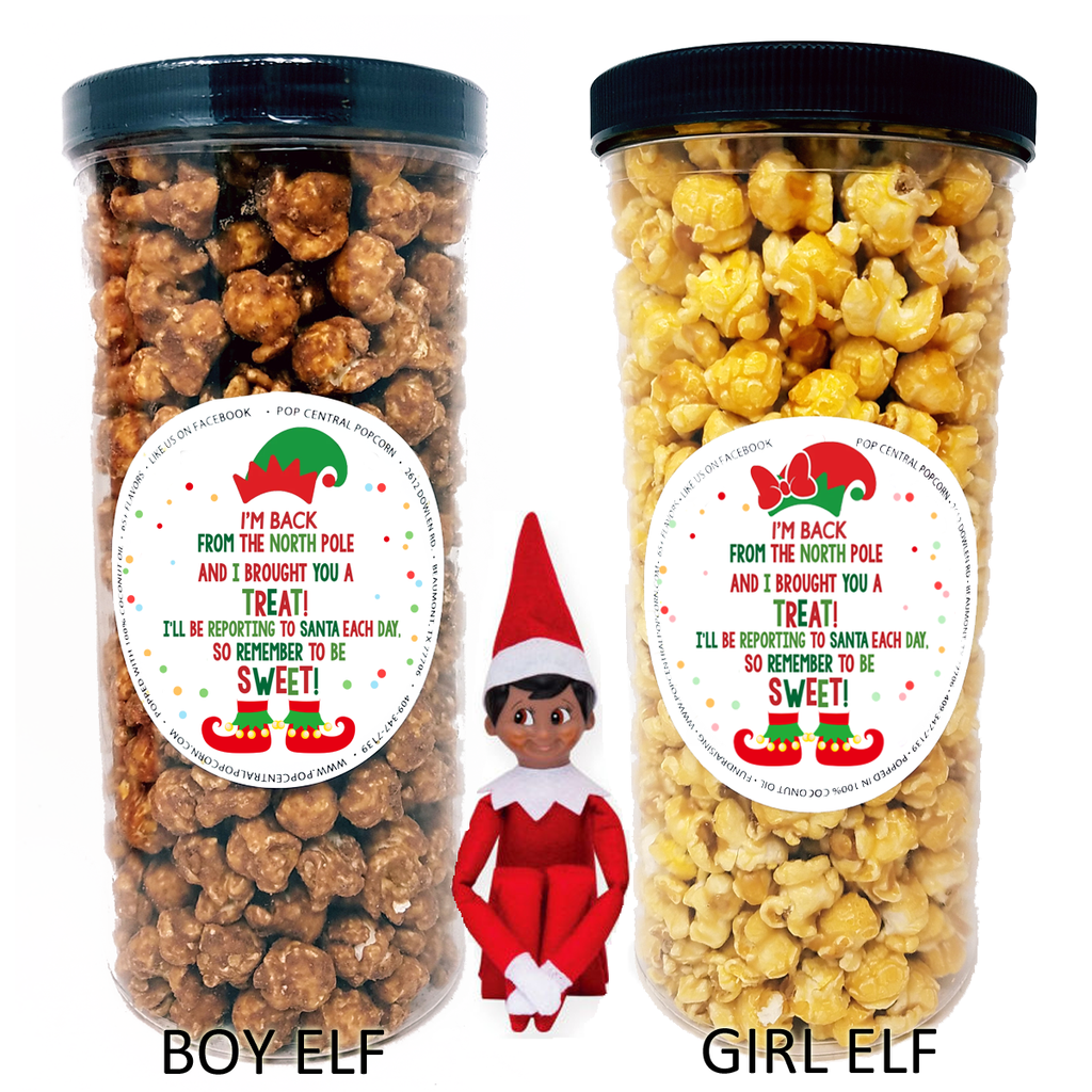 Elf Arrival - Popcorn Tube