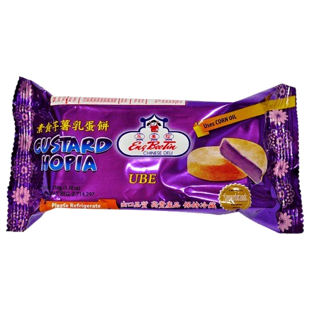 Eng Bee Tin - Custard Hopia - UBE - 150 G