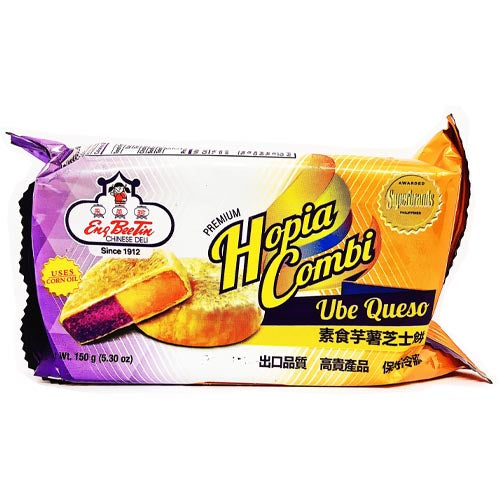 Eng Bee Tin - Hopia Combi - UBE Queso - 150 G
