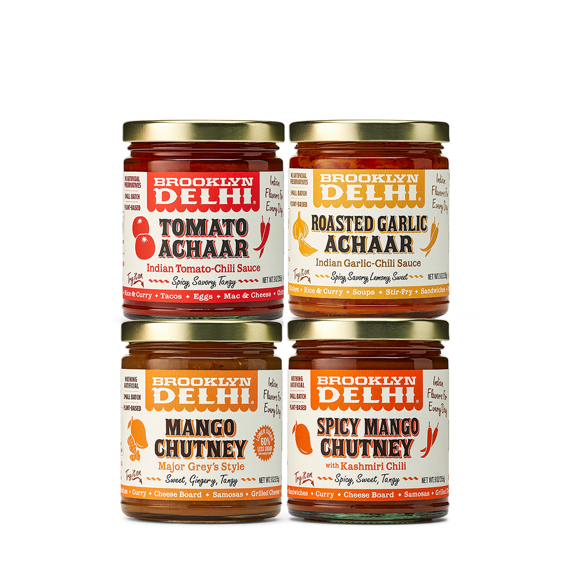 Brooklyn Delhi Essential Indian Condiments Bundle