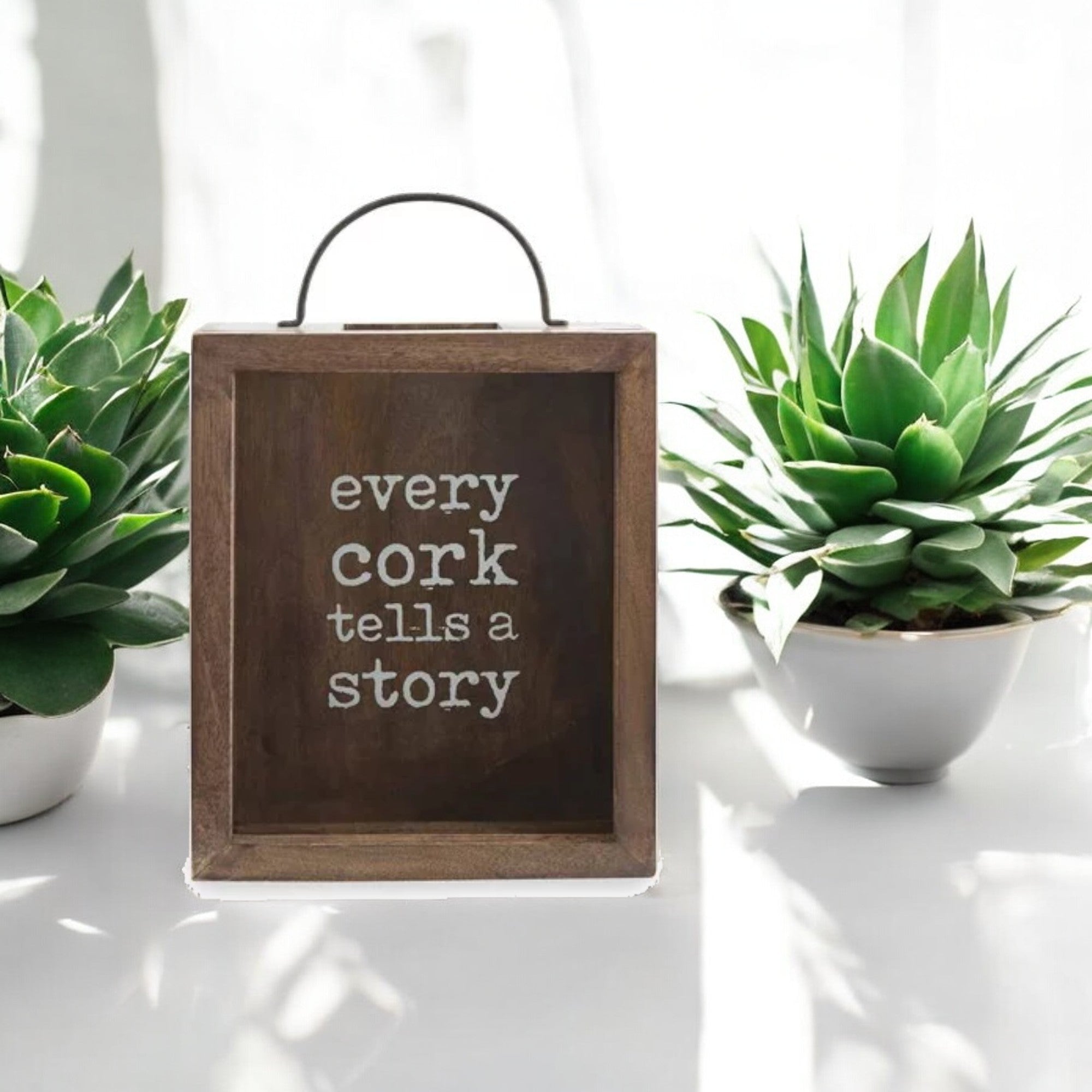 Every Cork Has A Story Display Box