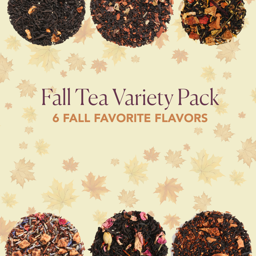 Fall Tea Variety Pack [6-Pack Variety of Flavors]