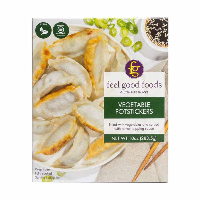 Feel Good Foods - Gluten-Free Vegetable Dumplings | Buy Now at PlantX