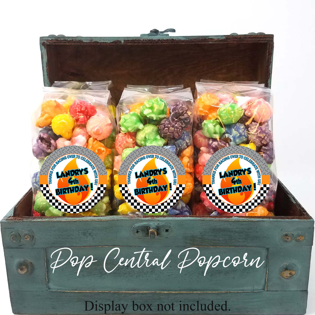 Race Wheels Flame - Birthday Party Favors