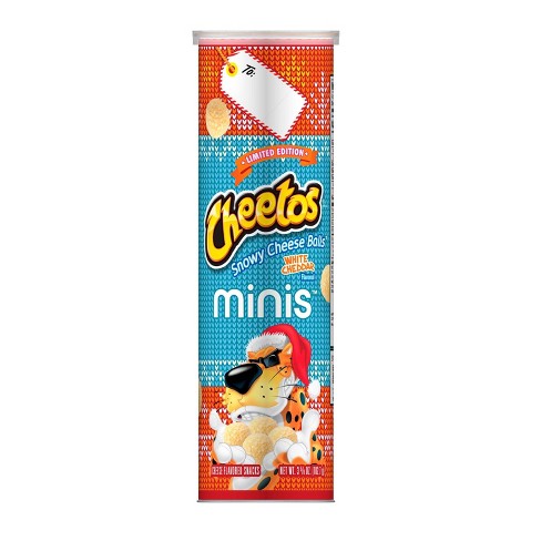 Cheetos Snowy Cheese Balls White Cheddar Minis 102.7g