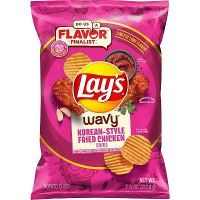 Lays Wavy Korean - Style Fried Chicken