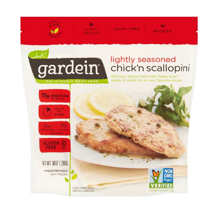 Gardein - Lightly Seasoned Chick'n Scallopini | Buy Today at PlantX