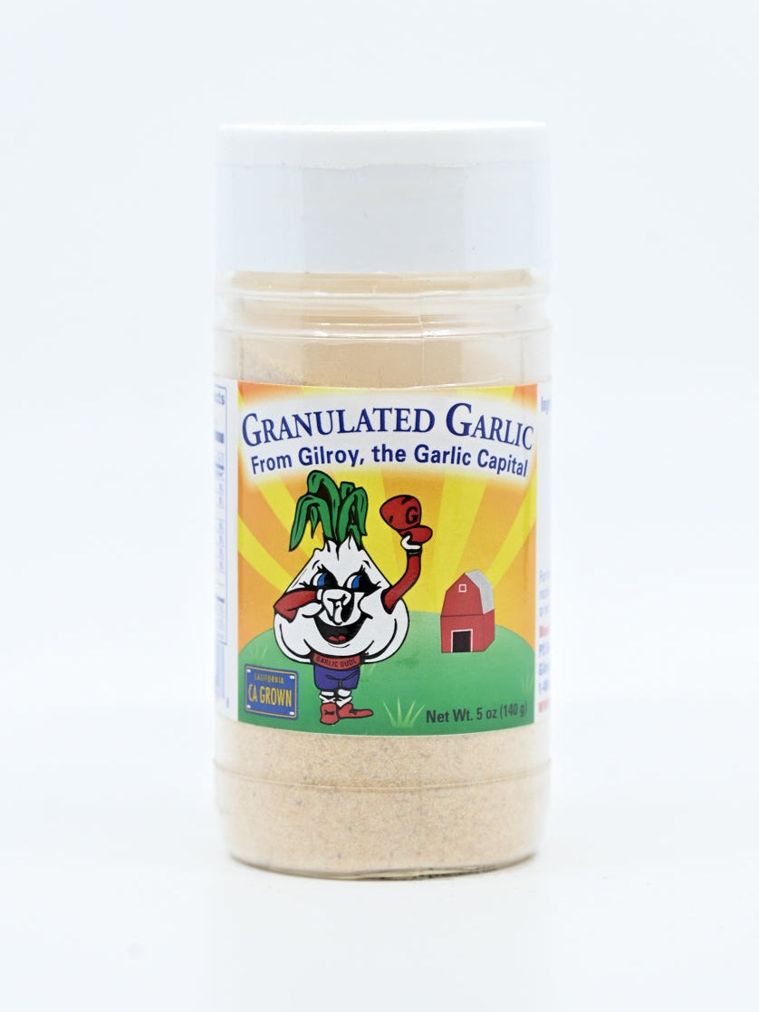 Granulated Garlic From Gilroy CA Garlic Dude by The Garlic Shoppe 5oz