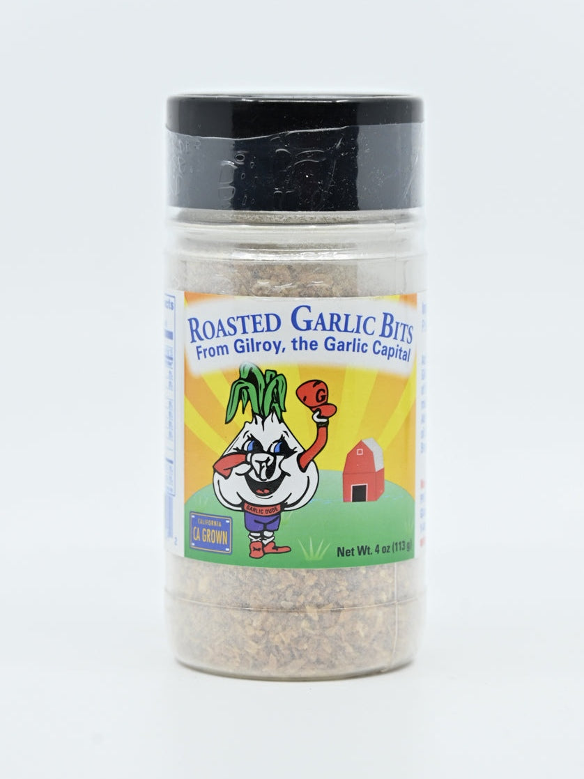 Roasted Garlic Bits Garlic Dude by The Garlic Shoppe NO SALT 5oz. $9.9