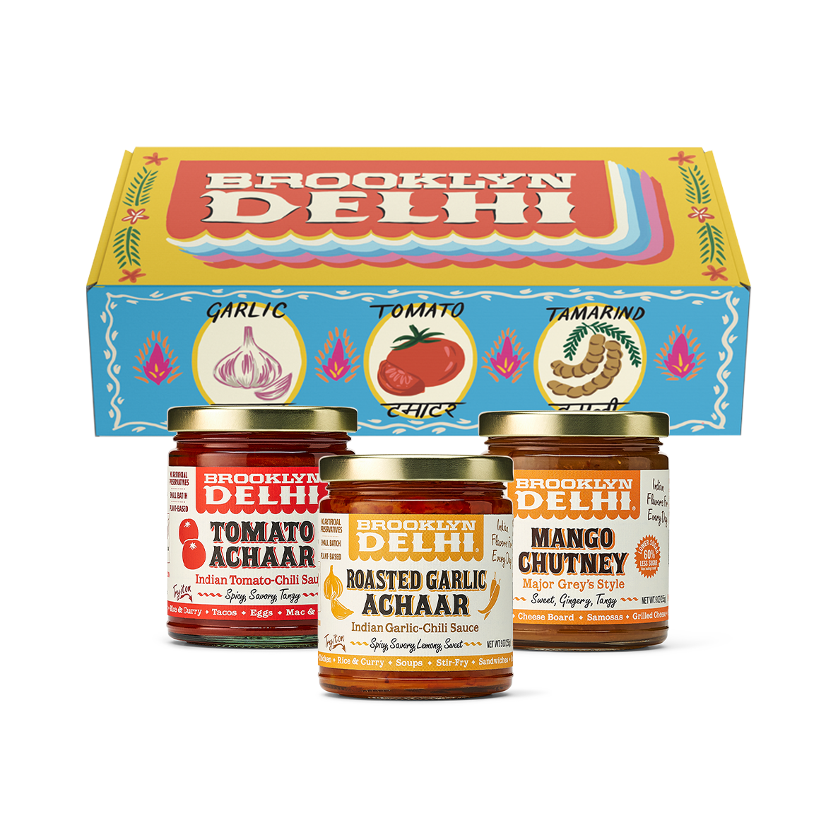 Brooklyn Delhi Sweet & Spicy Trio Gift Set